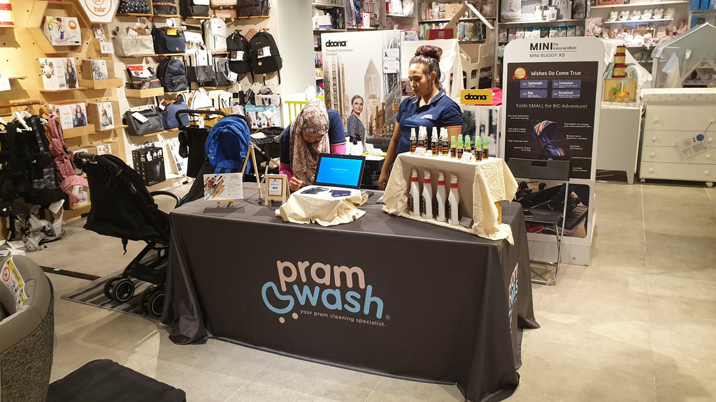 PramWash at Motherswork Great World City
