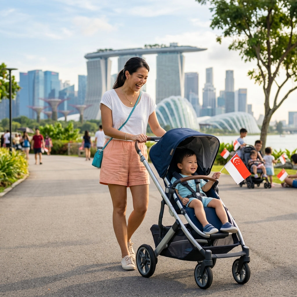 National Day Ready: How Singapore Parents Can Keep Their Prams Clean After the Celebrations